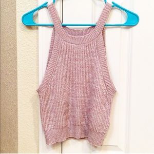 Forever 21 Cropped Knitted Top